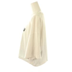 miumiu ロゴTシャツ S ホワイト MJN385