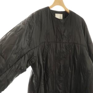 Chesty 24SS 中綿キルティングコート 1 ブラック /DO OS