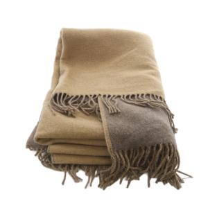 BALLSEY フリンジショール ストール 36 茶 ブラウン /SR