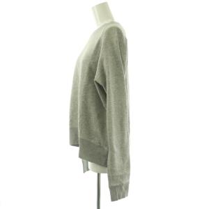 MUSE de Deuxieme Classe SEA ISLAND cotton スウェット トレーナー F 杢グレー /ES OS