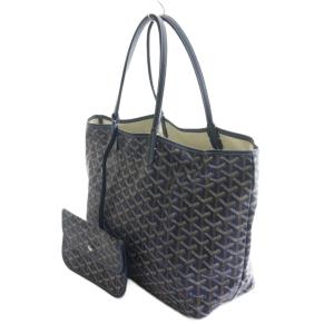 GOYARD サンルイPM バッグ ブルー ブラウン