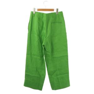 Max Mara リネンワイドパンツ リネン ワイドパンツ ストレート 36 グリーン /CX OS（2026/01/16買取
