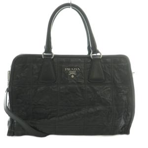 NAPPA ANTIQUE ダブルステッチ 2WAY ハンドバッグ ショルダー