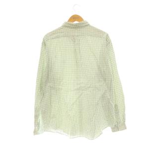 RALPH LAUREN ボタンダウンシャツ チェック柄 XXL ホワイト グリーン グレー /ES OS MA