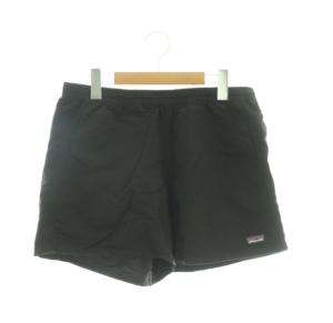 バギーズショーツパンツ M 黒 ブラック 無地 ショート丈 ウエストゴム 57058 /BB OS H