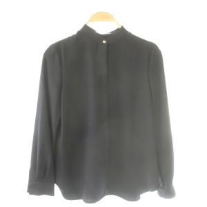 マーヴィン ライレン ストレッチ MARVINE LILEN STR ブラウス 長袖 32 紺 ネイビー