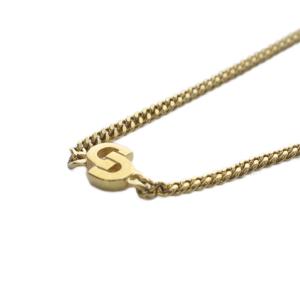 Dior ヴィンテージ CDロゴ 喜平チェーン ネックレス ペンダント ゴールド色 /YO24 GY49 OH