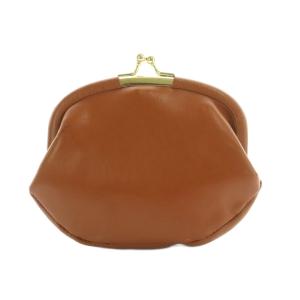 GIVENCHY がま口財布 ポーチ ヴィンテージ 茶 /MI GY49