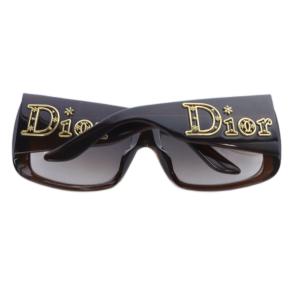 Christian Dior ヴィンテージ Diorロゴ サングラス グラデーション 6115 120 ブラウン