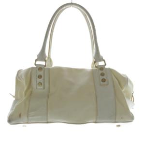 CELINE 2004 アテネオリンピック記念 限定 マカダム ハンドバッグ アイボリー /SR GY49 OH