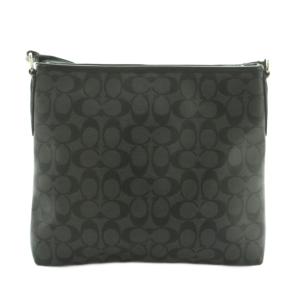 COACH シグネチャー ショルダーバッグ グレー F58297 /MI GY49