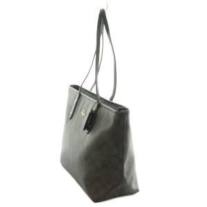 COACH シグネチャー トートバッグ コーティングキャンバス 茶 ブラウン /MI GY49