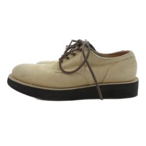 COMME des GARCONS HOMME スエード シューズ 靴 ビブラムソール ベージュ /UO GY62