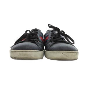 GUCCI エース スニーカー GG柄 シェリーライン 9.5 ブラック系 /UO GY62
