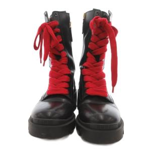 GUCCI シェリーライン ロングブーツ 583338 37.5 ブラック