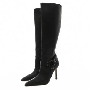 ロングブーツ 38 ブラック