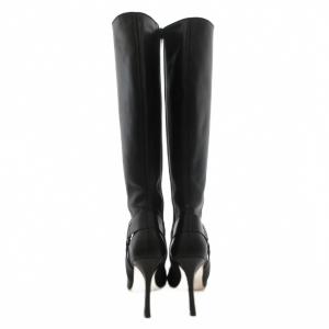MANOLO BLAHNIK ロングブーツ 38 ブラック