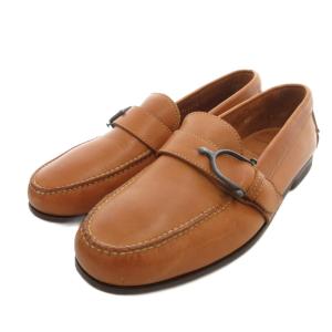 ビット ローファー シューズ 革靴 レザー 9D ブラウン /UO GY62