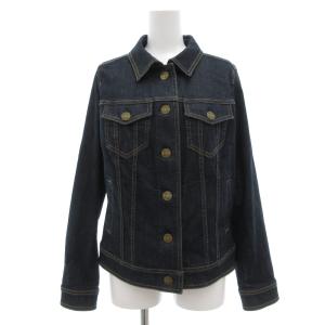 Gジャン デニムジャケット ブルゾン ノバチェック 44 ダークインディゴ /JS GY62