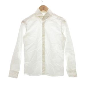 シャツ 15/38 白 ホワイト 長袖 レギュラーカラー /NU GY62