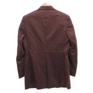 DOLCE&GABBANA テーラード ジャケット 総裏地 ピークドラペル ボルドー 赤 レッド /JS GY62