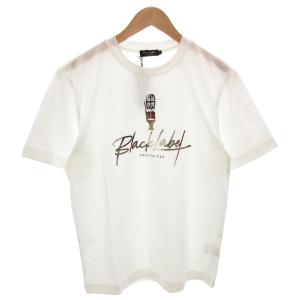 Tシャツ M 白 ホワイト プリント ラウンドネック 半袖 /FF GY62