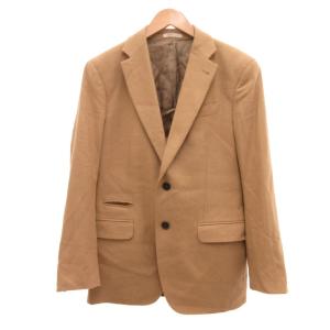 SATORIAL DECO  テーラードジャケット キャメル ヘリンボーン 背抜き 48 ベージュ /JS