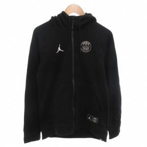 AIR JORDAN パリサンジェルマン パーカー M ブラック ジップアップ BQ4195-010