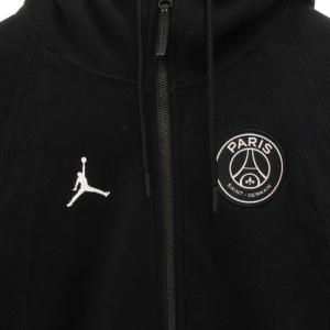 NIKE AIR JORDAN パリサンジェルマン パーカー M ブラック ジップアップ BQ4195-010