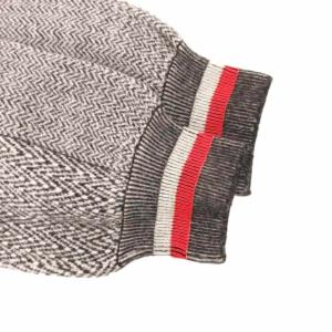 STELLA McCARTNEY ジョガーパンツ イージー スウェット 総柄 シルク混 38 グレー /JS GY62