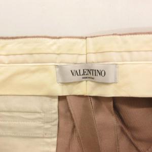VALENTINO ショートパンツ ハーフ 絹 シルク 40 ピンク タック /FF GY62