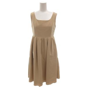 ワンピース 38 ベージュ 38330