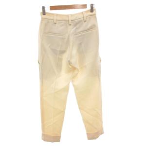BRUNELLO CUCINELLI パンツ スラックス ウール 36 ベージュ テーパード /FF GY62