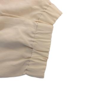 BRUNELLO CUCINELLI パンツ スラックス ジョガー 絹 シルク 42 ベージュ ドローストリング ゴムウエスト /FF GY62