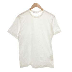 Ｔシャツ M 白 ホワイト ロゴ ラウンドネック 半袖 S08196 /NU GY62