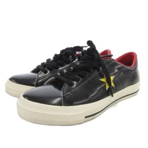 CONVERSE スーパーマリオ コラボ ONE STAR スニーカー シューズ 27.5 黒 ブラック ローカット 1C678