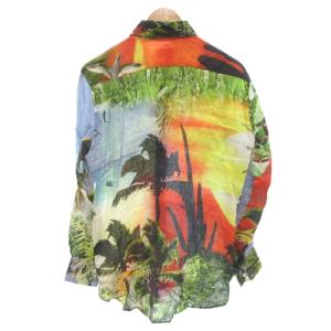 ETRO 柄シャツ M マルチカラー 総柄 レギュラーカラー 長袖 /FF GY62
