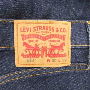 Levi's 513 デニムパンツ W30L32 スリムテーパード ダークインディゴ