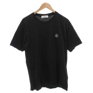 Tシャツ L 黒 ブラック 半袖 ラウンドネック ロゴ /FF GY62