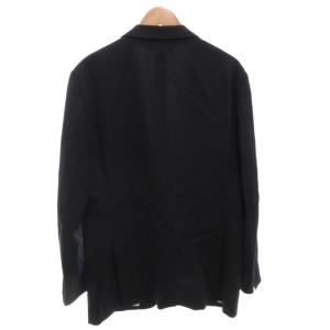 DSQUARED2 セットアップ スーツ ジャケット パンツ ウール 56 紺 ネイビー テーラードカラー シングルブレスト
