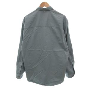 OAMC シャツ シルク ブルー