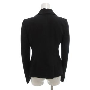 BURBERRY BLUE LABEL セットアップ スーツ ジャケット パンツ 36 黒 ブラック ホースロゴ /FF GY62