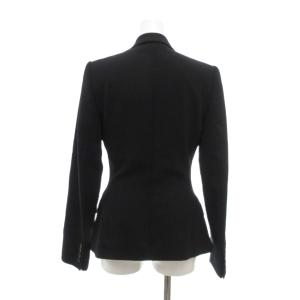 DOLCE&GABBANA 美品 テーラードジャケット シングル 38 黒 ブラック /UO GY62