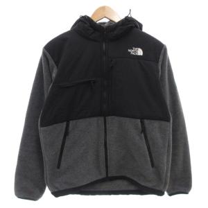 デナリフーディ DENALI HOODIE フリースジャケット パーカー S グレー 黒 ブラック フード