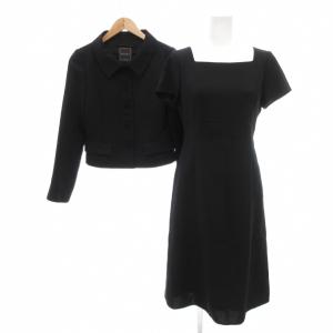 セットアップ ワンピーススーツ 38 ブラック