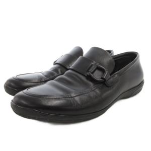 ガンチーニ ローファー 8 ブラック