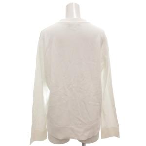 theory luxe カーディガン ニット 長袖 薄手 38 白 ホワイト /GV GY62