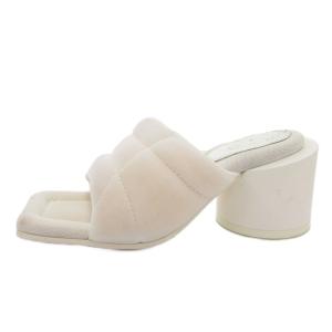 MM6 Maison Margiela CLINIC パッド入りサンダル シューズ ハイヒール 37 白 ホワイト /FF GY62