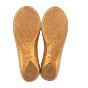 Vivienne Westwood ×MELISSA フラットシューズ 35/36 ゴールドカラー