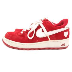 WOMENS AIR FORCE 1 スニーカー 24cm レッド